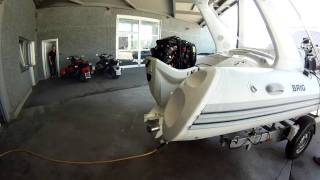 Evinrude E-TEC  175 HP   thrilling sound, testing by Ski&Sea