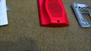 System Sensor Low Frequancy Sounder Unboxing!