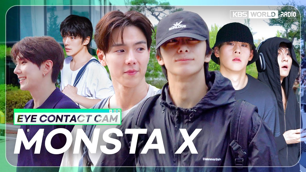 [4K] MONSTA X EYE CONTACT CAM :: 몬스타엑스 아이컨택캠 @ MUSIC BANK