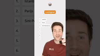 PubQuiz Algemene kennis Deel 6: 7x Steden raden (MiniQuiz)