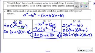 Factoring Cubic, Quartic, and Quintic Polynomials