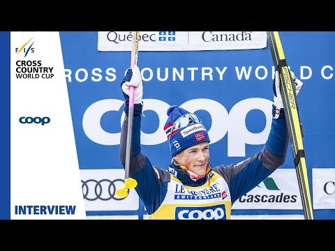 Johannes H. Klaebo | "Today is a really good day" | Men's Mass Start | Québec | FIS Cross Country