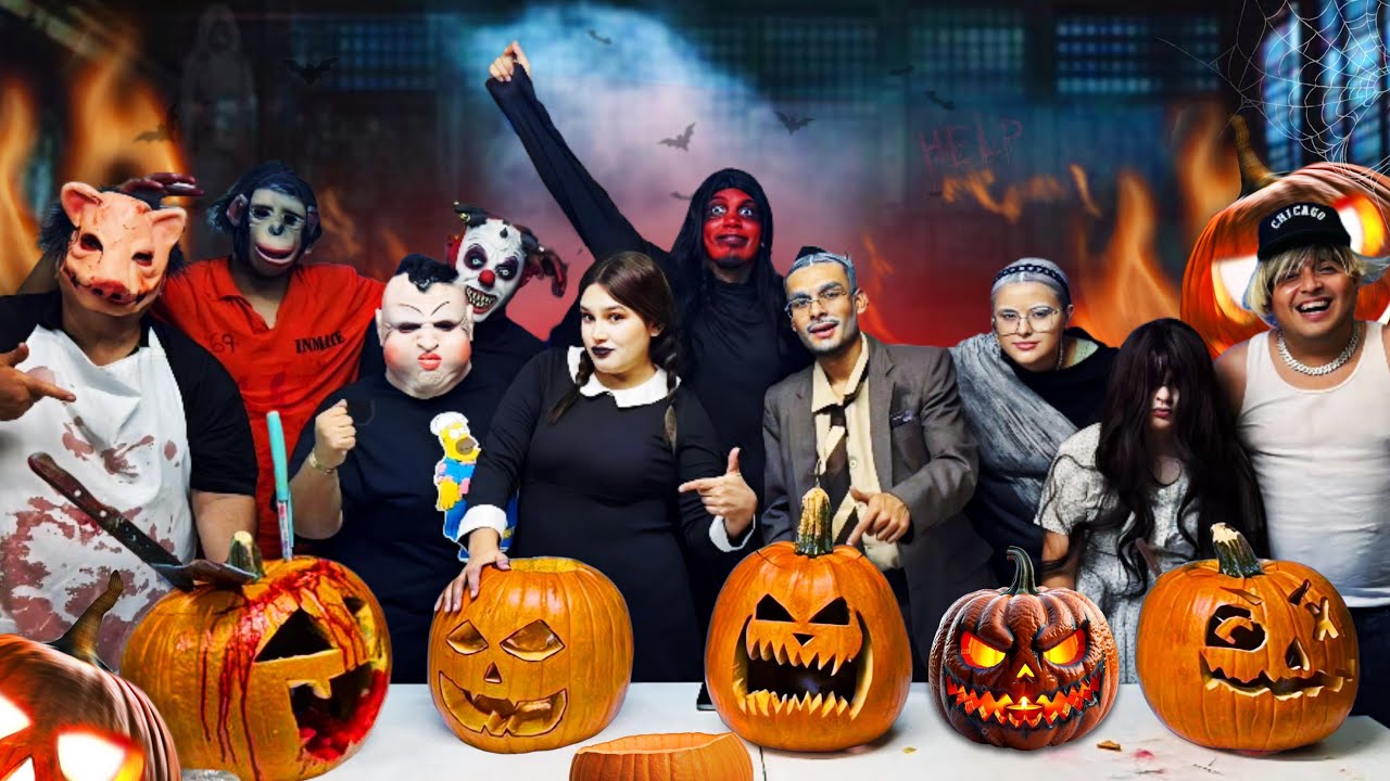 LA MEJOR COMPETENCIA DE CALABAZAS| DISFRAZ INCLUIDO🎃