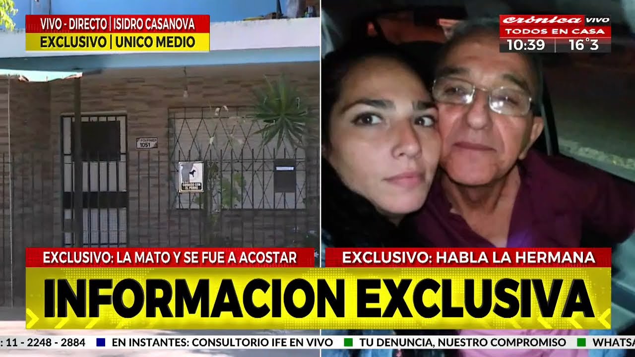 Jubilado mató a su novia y se fue a dormir