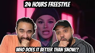 SNOW'S SON IS ON THE BEAT!? | Snow Tha Product - 24 Hours FREESTYLE (Official Music Video) REACTION!