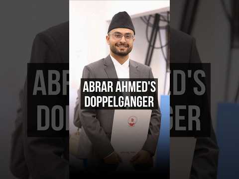 Abrar Ahmed's Nepalese Doppelganger