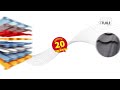 Vidéo: Garage CHAMBERY 70mm - madriers contrecollés - 18,48m² intérieur
