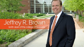 Famous Dean Jeffrey R. Brown shares his vision for the College of Business Wealth