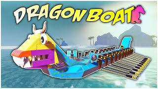 Engineering a Rowboat Mechanism for a DRAGON BOAT in the NEW Trailmakers HIGH SEAS UPDATE DLC!