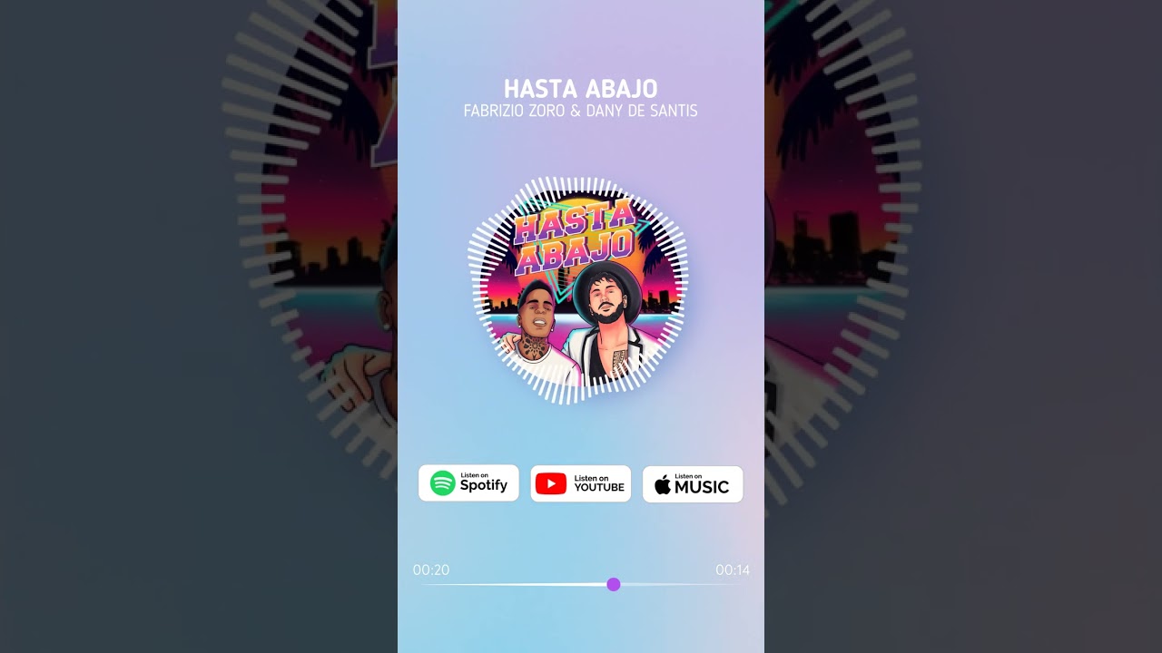 HASTA ABAJO - Dj Fabrizio Zoro & Dany De Santis | New Bachata 2023
