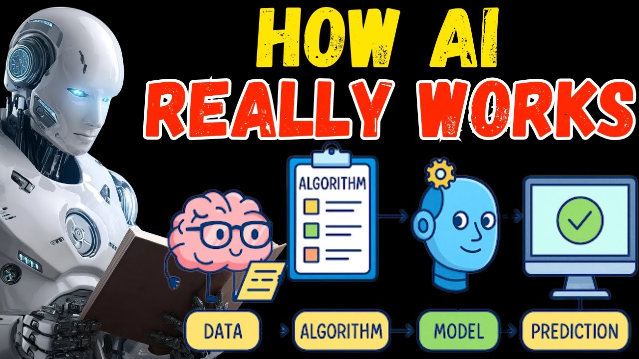 How AI Actually Works — Artificial Intelligence Explained Simply