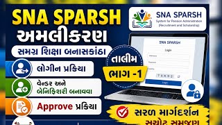 SNA SPARSH Implementation Samagra Shiksha Banaskantha Training Part-1 | Banasguruvani Education