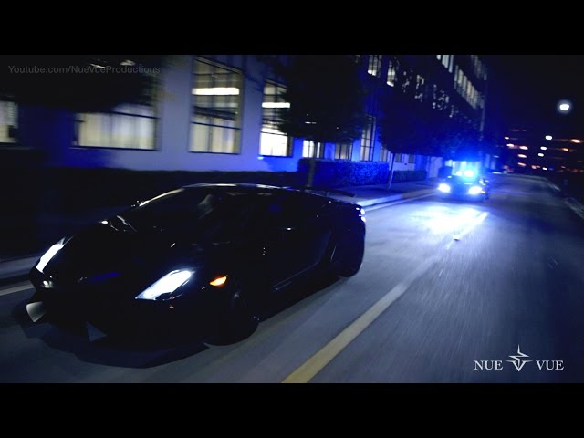 Lamborghini Huracan Police Car Chases Superleggera - It's