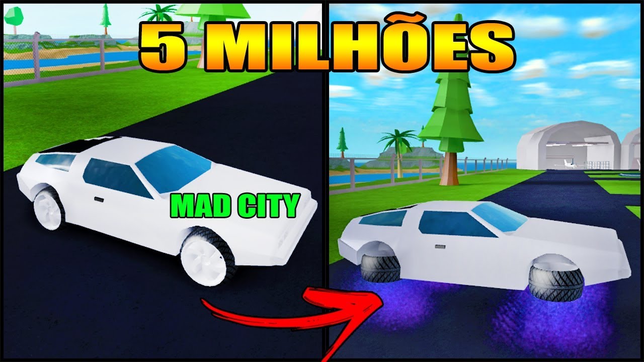 Comprei O Carro De 5 Milhoes No Mad City Praticamente Em Um Dia Roblox Como Youtube - comprei o carro novo da cidade no roblox mad city youtube