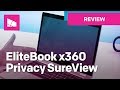 HP EliteBook x360 1020 G2 with HP Sure View youtube review thumbnail