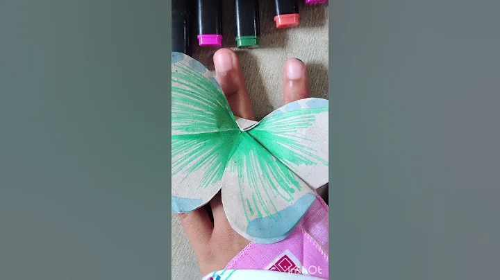 DIY butterfly #diy #craft #sketchdrwaing #diycrafts #butterfly #ytshorts #youtubeshorts #artartist