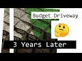 DIY Budget Driveway: 3 Years Later! 4" Standartpark Geo Ground Grid -WIN-