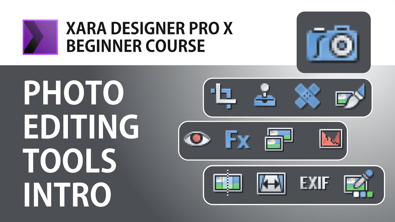 New Инструменты для редактирования фотографий и улучшения фотографий в Xara Designer Pro X | Вступление
