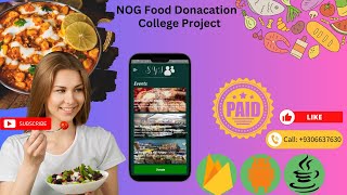 Ngo Food Donation Project #ngofood #donation Food Donation project with Source Code