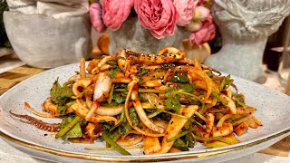 오징어무침 Korean Squid Salad with Umma!
