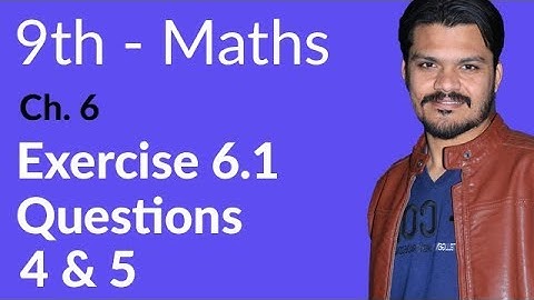 9th Class Math, Exercise 6.1 Question no 4 & 5 -  Ch 6 Algebraic Manipulation - Matric part 1 Math