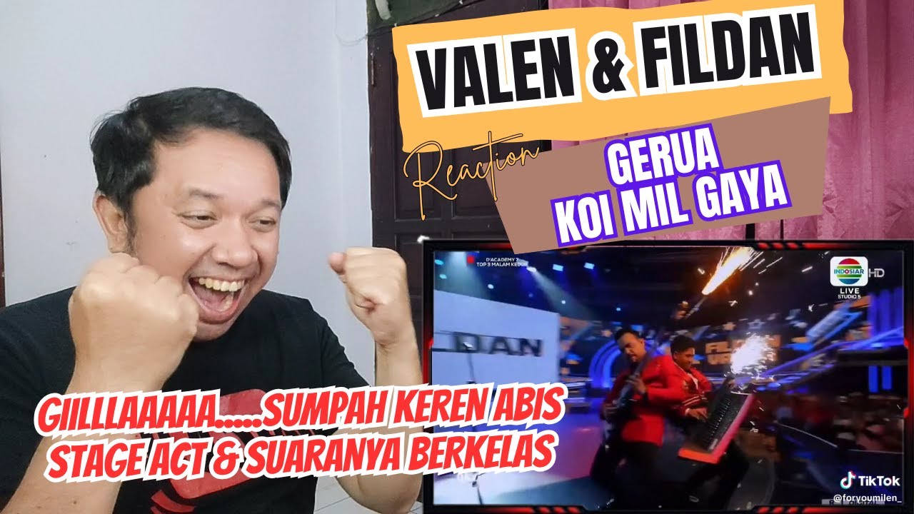 VALEN & FILDAN PECAAHHHH....!! MashUp GERUA - KOI MIL GAYA bikin HISTERISSS