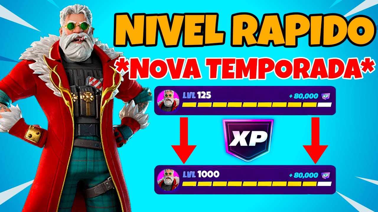 MELHOR MAPA DE XP DO MOMENTO! NO NOVO CAPITULO DO FORTNITE!!!