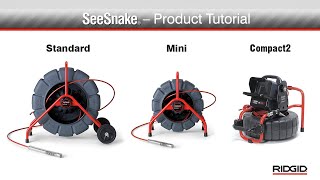 SeeSnake Standard Mini Compact2 Products' Tutorial