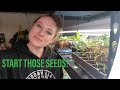 Making Seed Starting Mix | Grow Room Tour | Planting Gomphrena