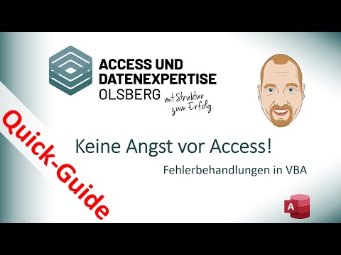 Fehlerbehandlung in VBA