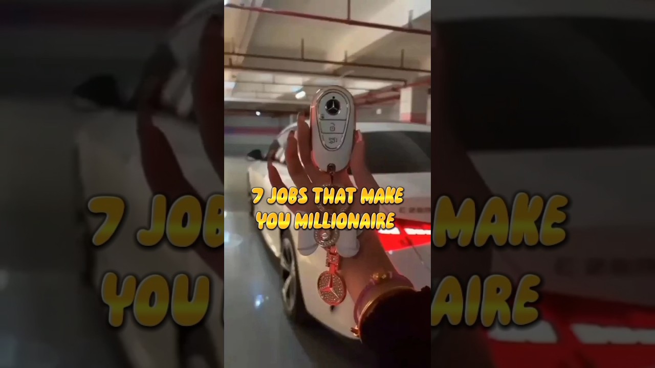 7 jobs that make you millionaire💸