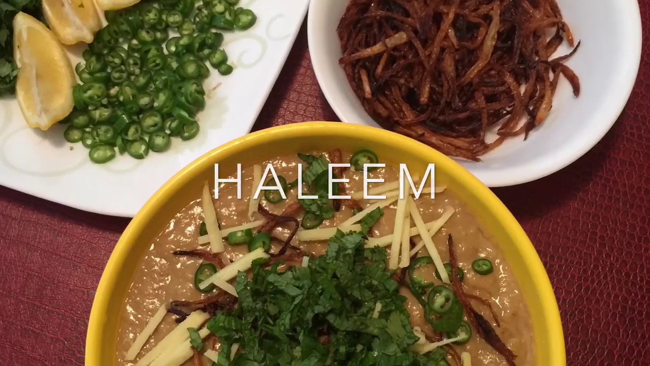 Meat(Goat) Haleem YouTube