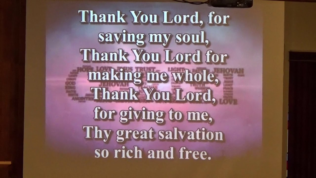 Thank You Lord - YouTube