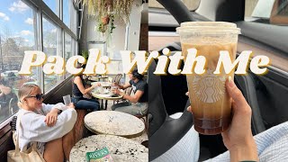 CHAOTIC pack with me + passport story // hormones vulnerability