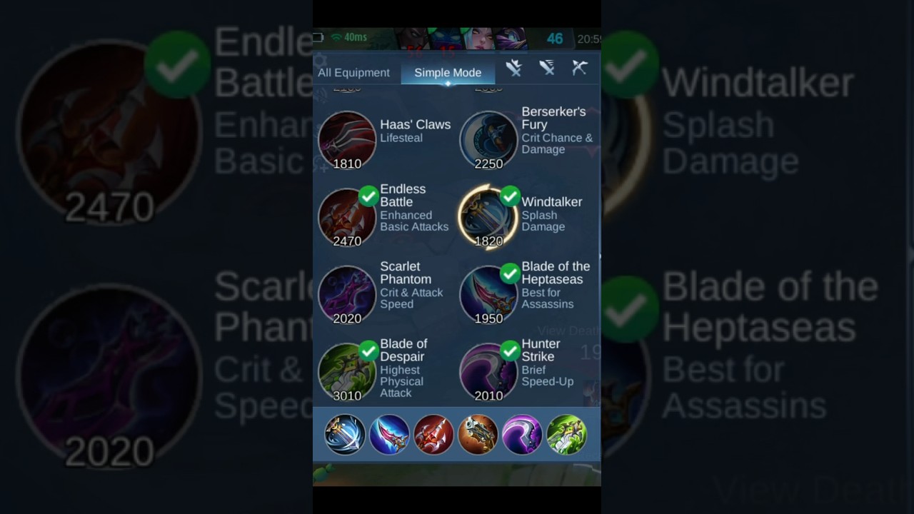 Aldous late game Sell Tough Boots Buy Windtalker + 500Stack one Punch 😱 Victory 