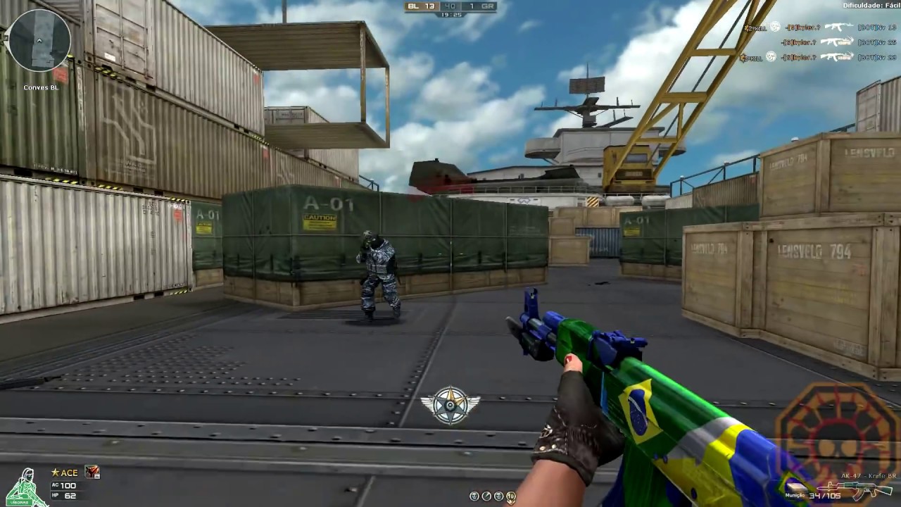 Cross Fire Brazil || AK-47 Knife Brazil [GamePlay]!