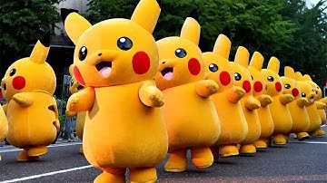 Pikachu Dễ Thương - Pikachu Nhảy Múa Sôi Động - Nhạc Thiếu Nhi Vui Nhộn Cho Bé