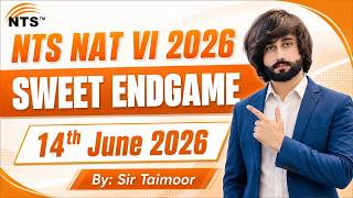 NTS NAT VI 2026 EndGame I NTS NAT Past Papers Solution I NAT Past Papers Solved I NTS NAT IE Prep Wealth