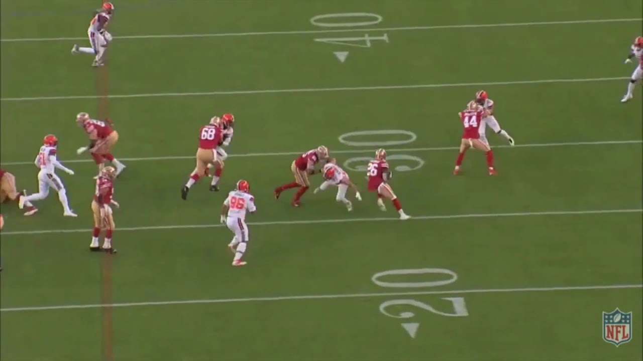Kittle 2019 Run Blocking In Line & Space YouTube