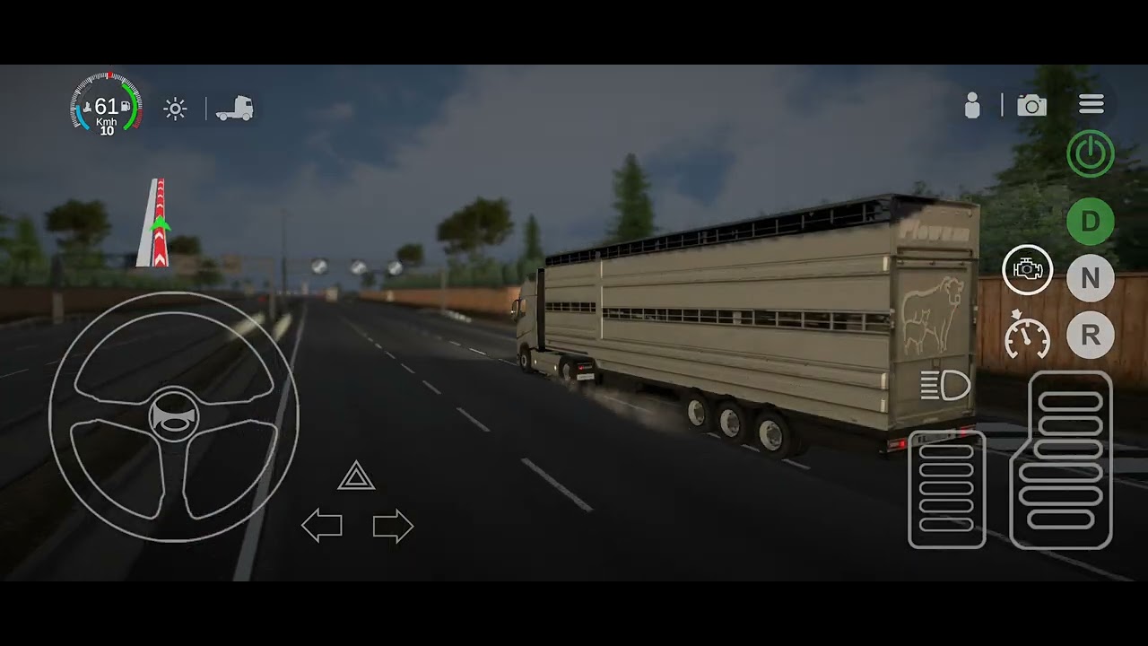Truck Simulator Android Unity Universal Truck Simulator - a mobile game android - gameplay - YouTube