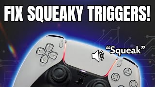 How to fix your squeaky trigger on your PS5 controller without taking it apart!