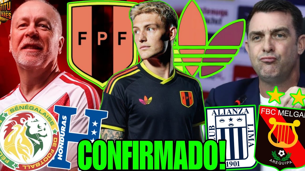 RENOVADA! NUEVA CAMISETA ADIDAS de SELECCIÓN de MANO MENEZES vs SENEGAL! ALIANZA FAVORITO vs MELGAR