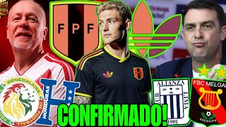 RENOVADA! NUEVA CAMISETA ADIDAS de SELECCIÓN 🇵🇪 de MANO MENEZES v SENEGAL! ALIANZA FAVORITO v MELGAR