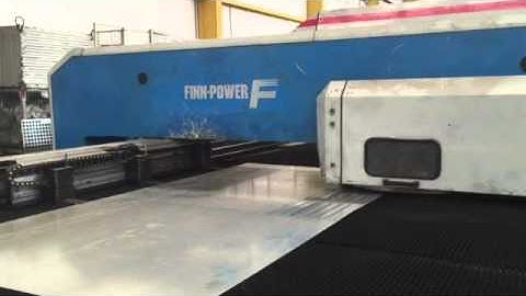For Sale -FINN POWER - F6-25 (1999) CNC turret punch press
