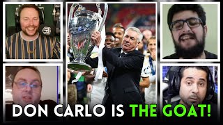 HUGE DEBATE! Carlo Ancelotti Is The GOAT!