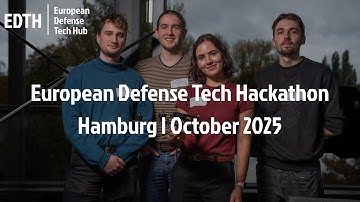 European Defense Tech Hackathon Hamburg | October 2025