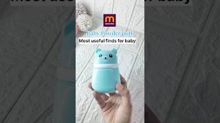 most useful finds for baby👶|#powderpuff #meeshofinds #babyproducts #babycare #babyessentials