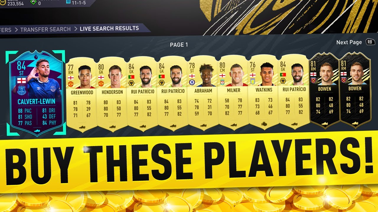 HOW TO INVEST FOR THE PREMIER LEAGUE POTM SBC! FIFA 21 TRADING TIPS