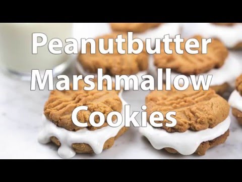 How to Make Peanut Butter Marshmallow Sandwich Cookies
