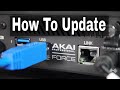 How To Update Akai Force With USB Cable